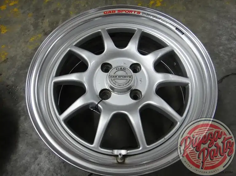 Gab Sports 15x6.5 +38 4x100