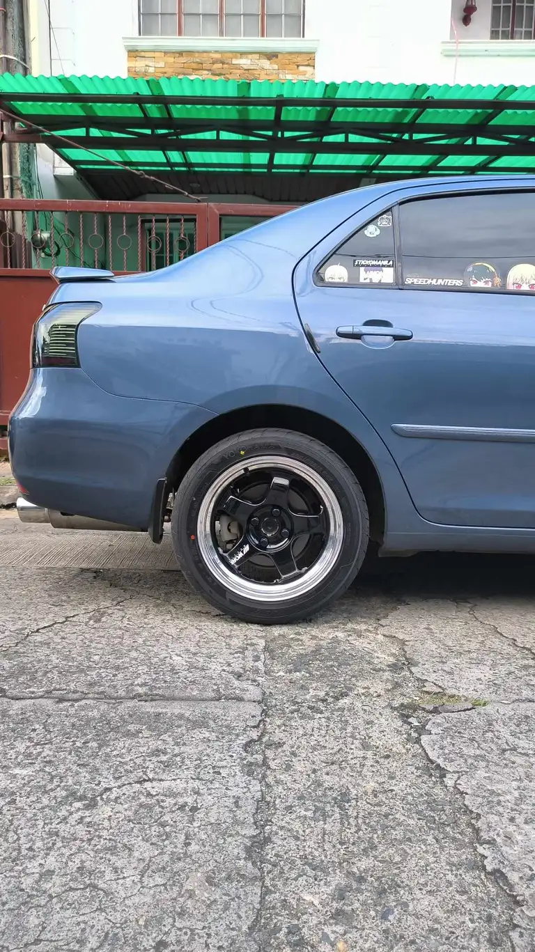 Work Meister S1 2P 16x7 +35 4x100 on Toyota Vios NCP93
