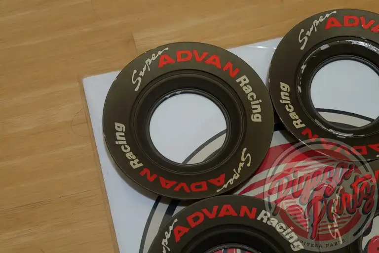 Yokohama Advan SA3R Center Caps/Hardware