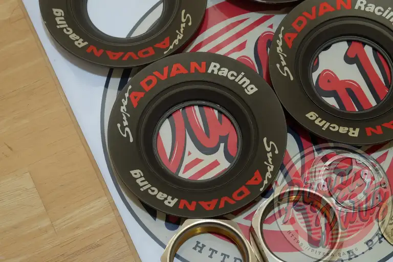Yokohama Advan SA3R Center Caps/Hardware