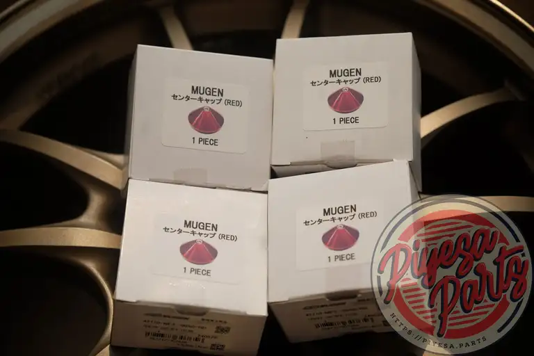 Brand New Mugen Center Caps