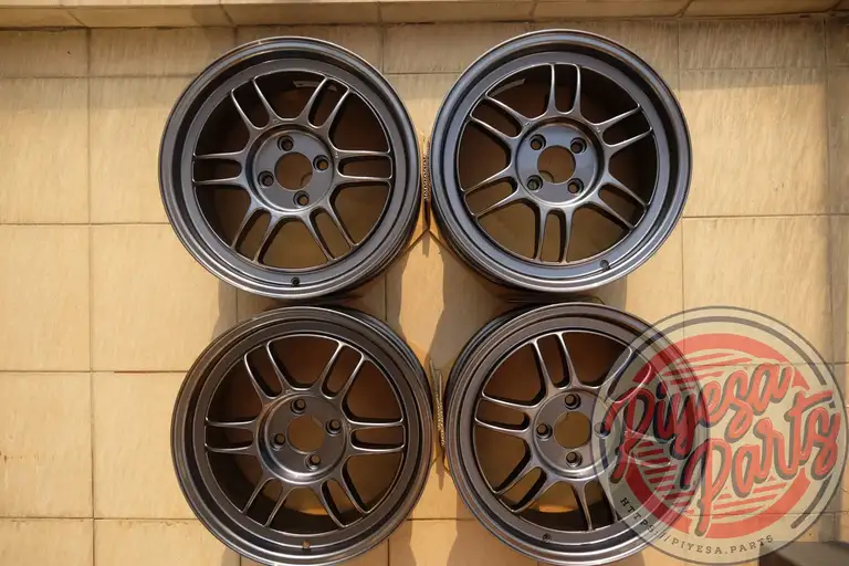 Brand New Enkei RPF1 16x7 +43 4x100 Gun Metal