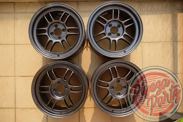 Brand New Enkei RPF1 16x7 +43 4x100 Gun Metal