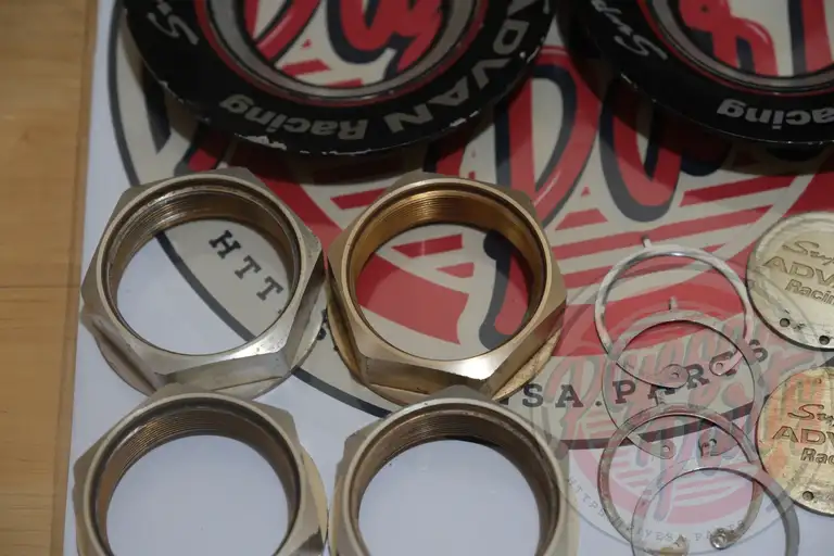 Yokohama Advan SA3R Center Hardware (Caps) for 15 & 16