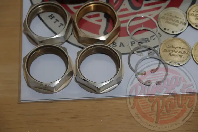 Yokohama Advan SA3R Center Hardware (Caps) for 15 & 16