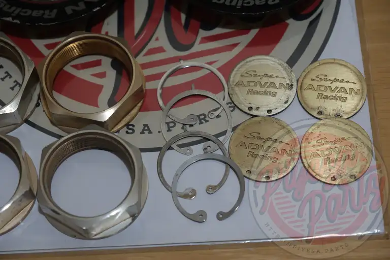 Yokohama Advan SA3R Center Hardware (Caps) for 15 & 16