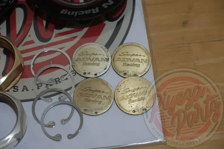 Yokohama Advan SA3R Center Hardware (Caps) for 15 & 16