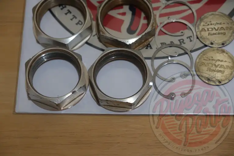 Yokohama Advan SA3R Center Hardware (Caps) for 15 & 16