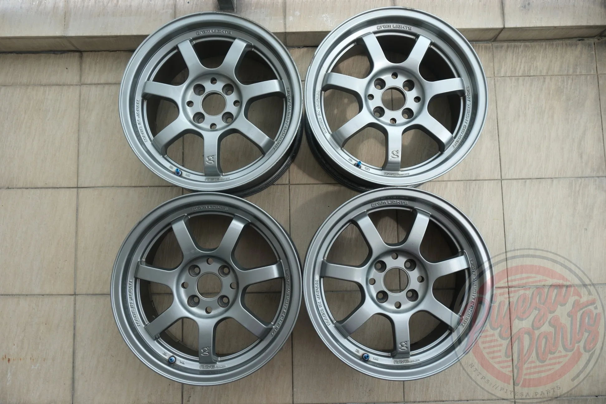 Rays Gram Lights 57s 16x7 +42 4x100