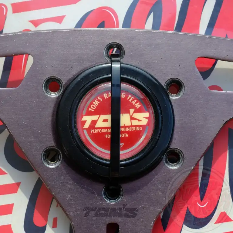 Tom's Competition Steering Wheel with Horn Button