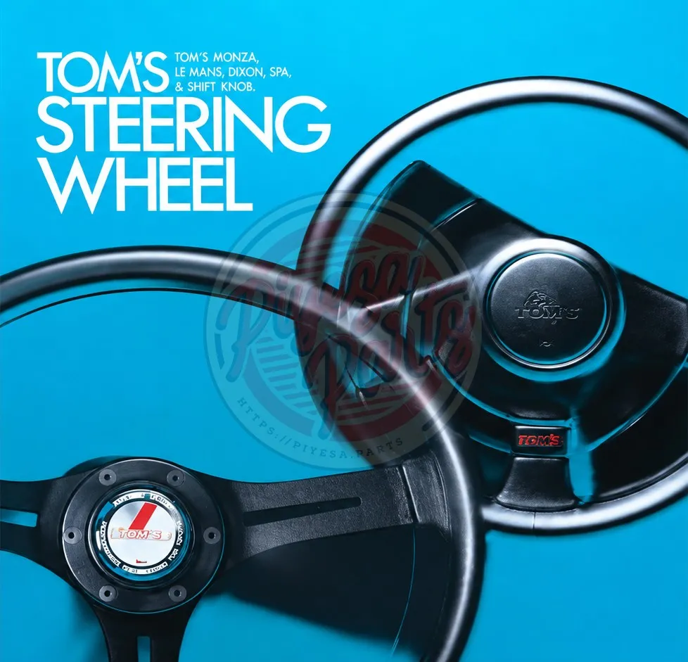 Vintage Tom's Steering Wheel Brochure / Catalog