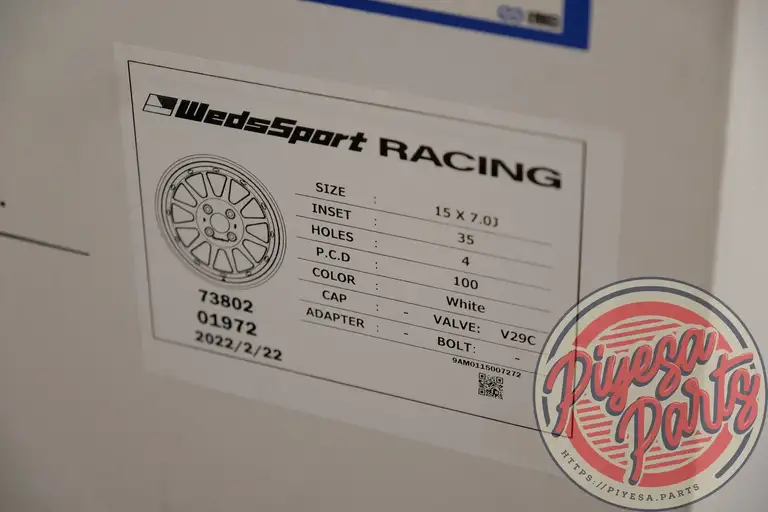 Brand New Weds Sport Racing (Kurage) 15x7 +35 4x100