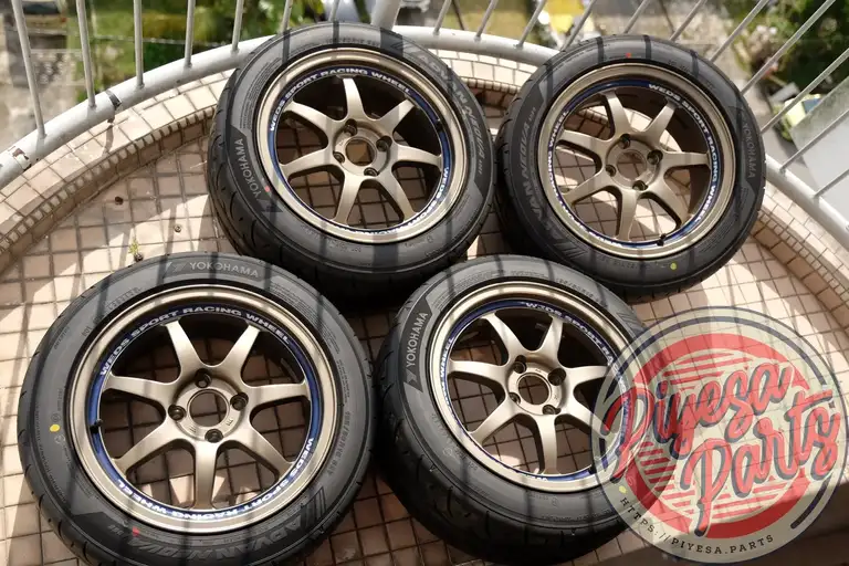 Weds Sport SA90 15x7 +38 4x100 + Advan Neova AD09